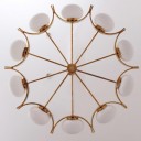 John Salibello - Circular Brass Chandelier